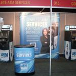 complete atm services trade show stand